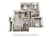 The Lakehouse Apartments The Current House 3D Floor Plan The Lakehouse Apartments The Current House 3D Floor Plan